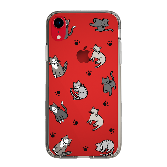 Slim Protection Case［ Original - CASEPLAY Cat All-over Pattern - color ］