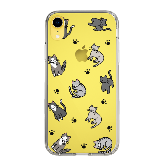 Slim Protection Case［ Original - CASEPLAY Cat All-over Pattern - color ］