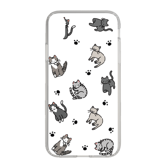 Slim Protection Case［ Original - CASEPLAY Cat All-over Pattern - color ］