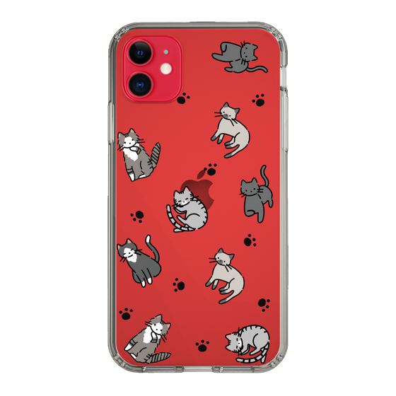 Slim Protection Case［ Original - CASEPLAY Cat All-over Pattern - color ］