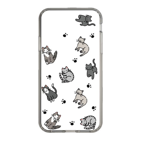 Slim Protection Case［ Original - CASEPLAY Cat All-over Pattern - color ］