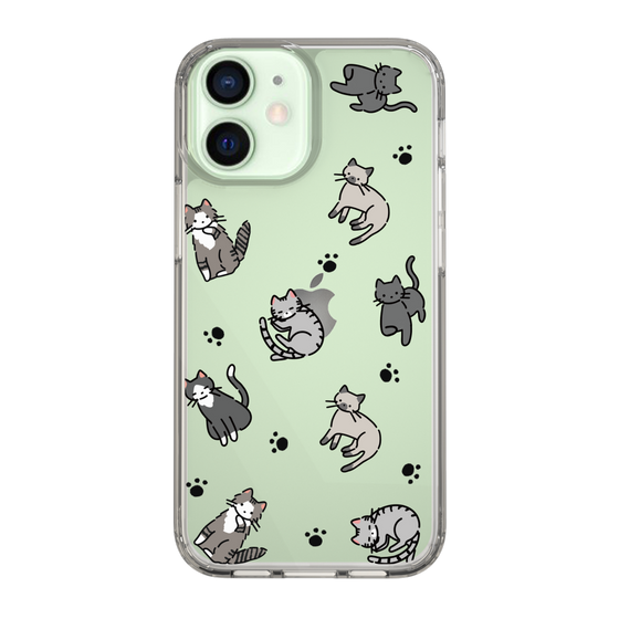 Slim Protection Case［ Original - CASEPLAY Cat All-over Pattern - color ］