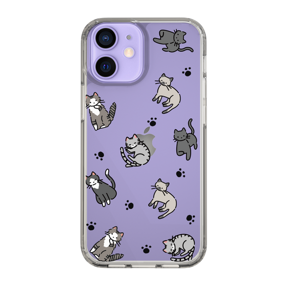 Slim Protection Case［ Original - CASEPLAY Cat All-over Pattern - color ］