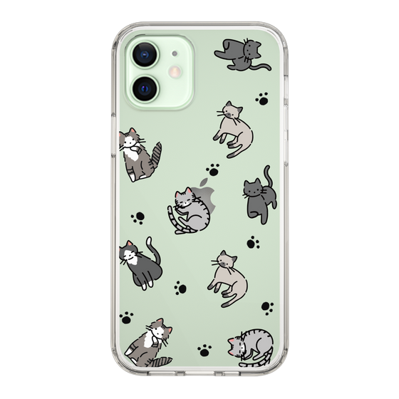 Slim Protection Case［ Original - CASEPLAY Cat All-over Pattern - color ］