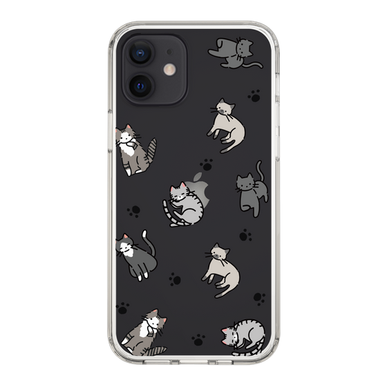 Slim Protection Case［ Original - CASEPLAY Cat All-over Pattern - color ］