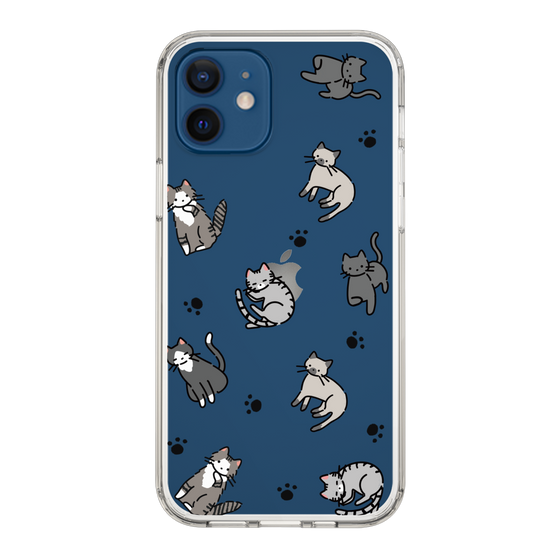 Slim Protection Case［ Original - CASEPLAY Cat All-over Pattern - color ］
