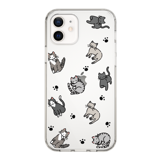 Slim Protection Case［ Original - CASEPLAY Cat All-over Pattern - color ］