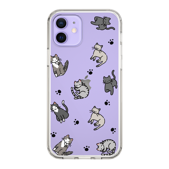 Slim Protection Case［ Original - CASEPLAY Cat All-over Pattern - color ］