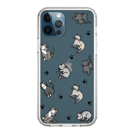 Slim Protection Case［ Original - CASEPLAY Cat All-over Pattern - color ］