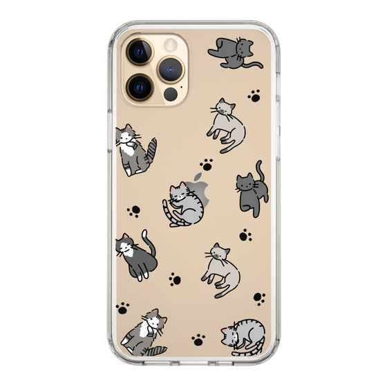 Slim Protection Case［ Original - CASEPLAY Cat All-over Pattern - color ］