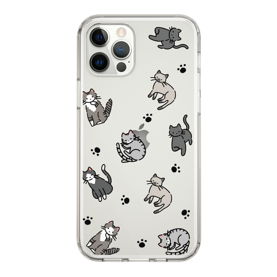 Slim Protection Case［ Original - CASEPLAY Cat All-over Pattern - color ］