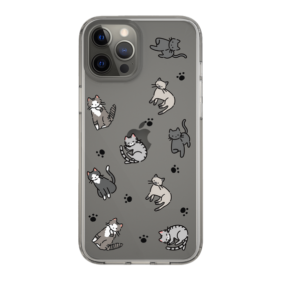 Slim Protection Case［ Original - CASEPLAY Cat All-over Pattern - color ］