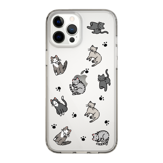 Slim Protection Case［ Original - CASEPLAY Cat All-over Pattern - color ］