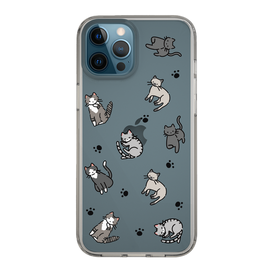 Slim Protection Case［ Original - CASEPLAY Cat All-over Pattern - color ］
