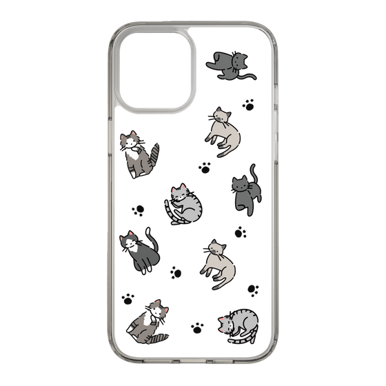 Slim Protection Case［ Original - CASEPLAY Cat All-over Pattern - color ］