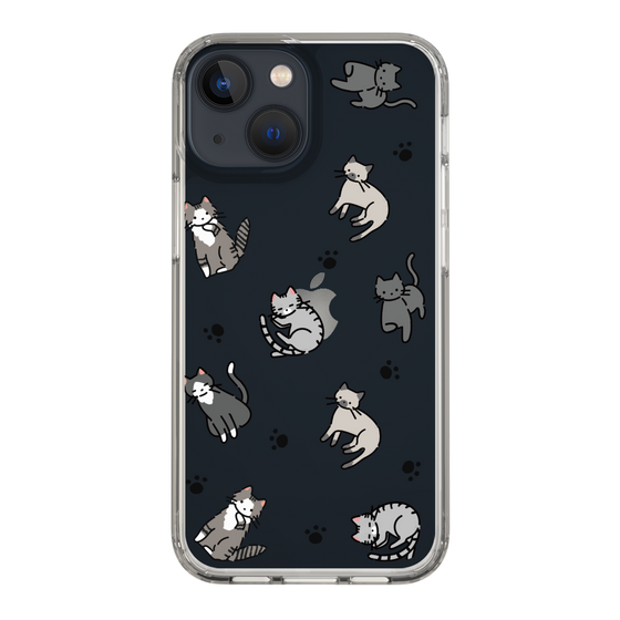 Slim Protection Case［ Original - CASEPLAY Cat All-over Pattern - color ］