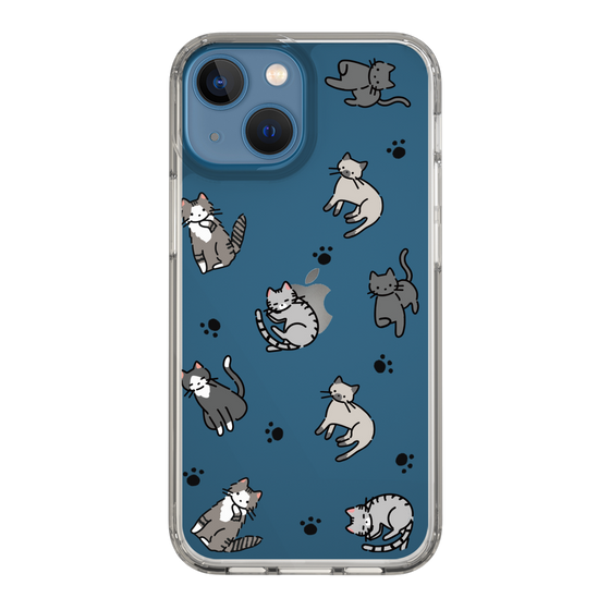 Slim Protection Case［ Original - CASEPLAY Cat All-over Pattern - color ］