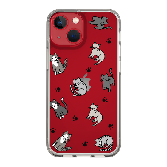 Slim Protection Case［ Original - CASEPLAY Cat All-over Pattern - color ］