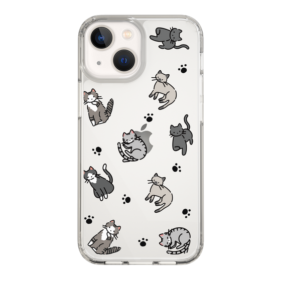 Slim Protection Case［ Original - CASEPLAY Cat All-over Pattern - color ］