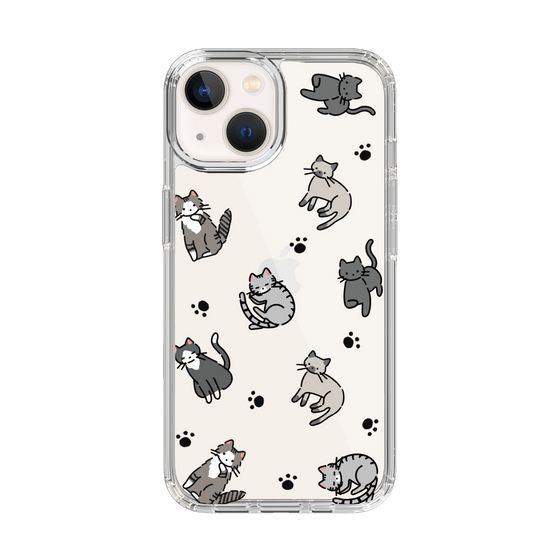 Slim Protection Case［ Original - CASEPLAY Cat All-over Pattern - color ］