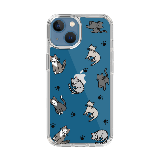 Slim Protection Case［ Original - CASEPLAY Cat All-over Pattern - color ］
