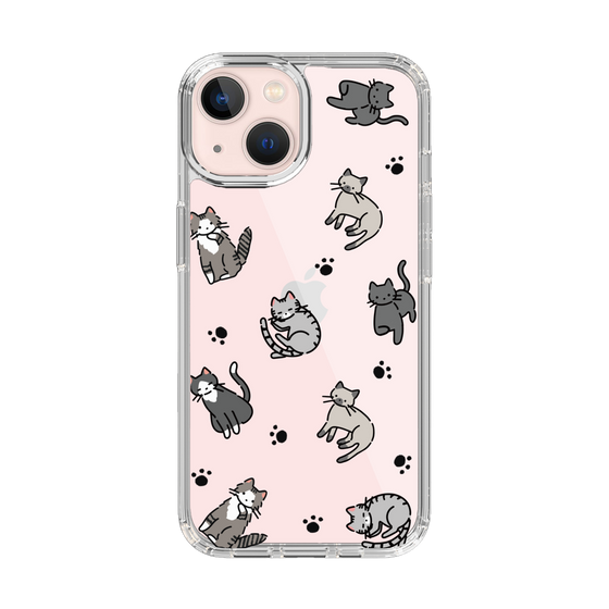 Slim Protection Case［ Original - CASEPLAY Cat All-over Pattern - color ］