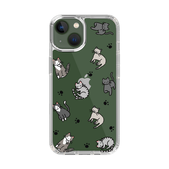 Slim Protection Case［ Original - CASEPLAY Cat All-over Pattern - color ］