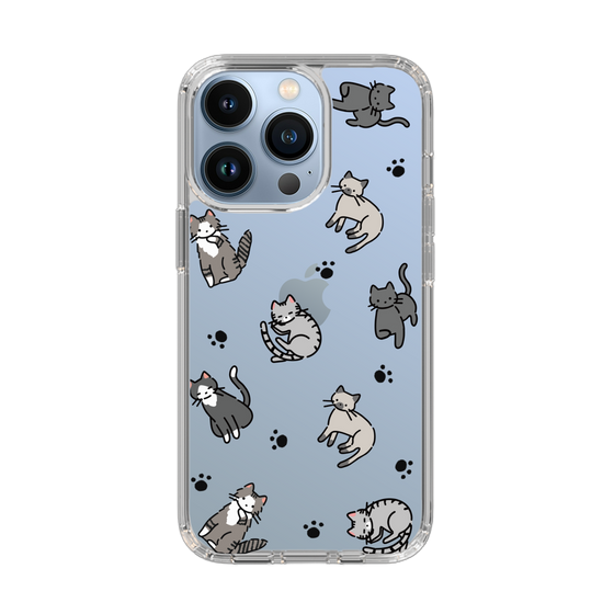 Slim Protection Case［ Original - CASEPLAY Cat All-over Pattern - color ］