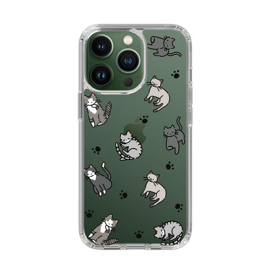 Slim Protection Case［ Original - CASEPLAY Cat All-over Pattern - color ］