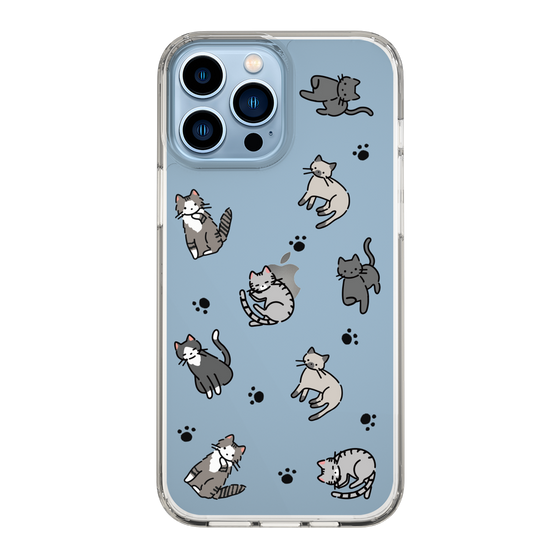 Slim Protection Case［ Original - CASEPLAY Cat All-over Pattern - color ］