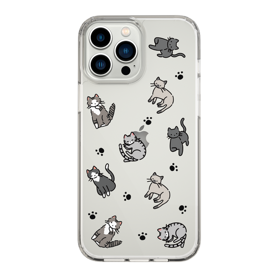 Slim Protection Case［ Original - CASEPLAY Cat All-over Pattern - color ］