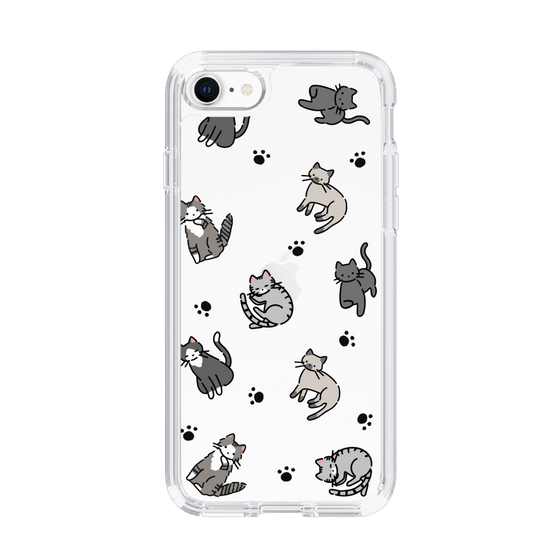 Slim Protection Case［ Original - CASEPLAY Cat All-over Pattern - color ］