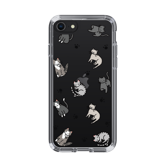 Slim Protection Case［ Original - CASEPLAY Cat All-over Pattern - color ］
