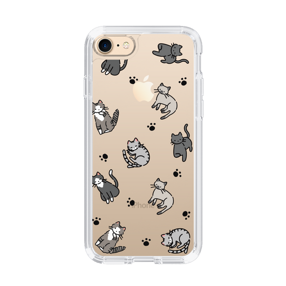 Slim Protection Case［ Original - CASEPLAY Cat All-over Pattern - color ］