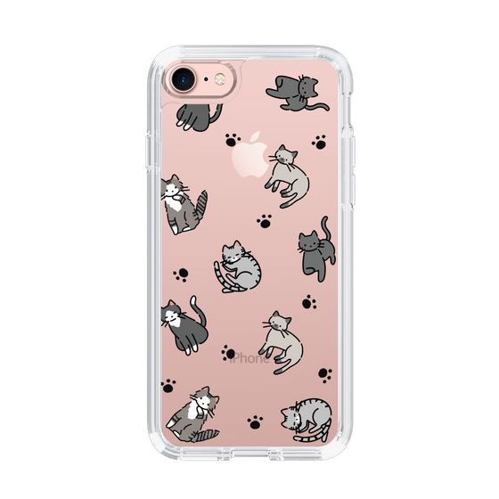 Slim Protection Case［ Original - CASEPLAY Cat All-over Pattern - color ］