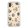 Slim Protection Case［ Original - CASEPLAY Cat All-over Pattern - color ］