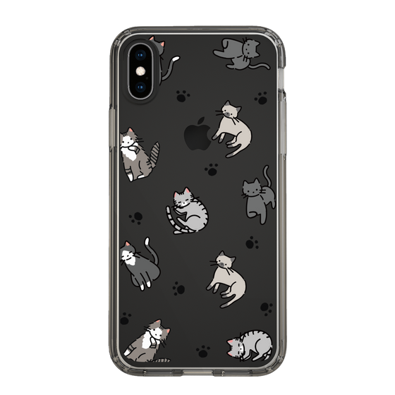 Slim Protection Case［ Original - CASEPLAY Cat All-over Pattern - color ］