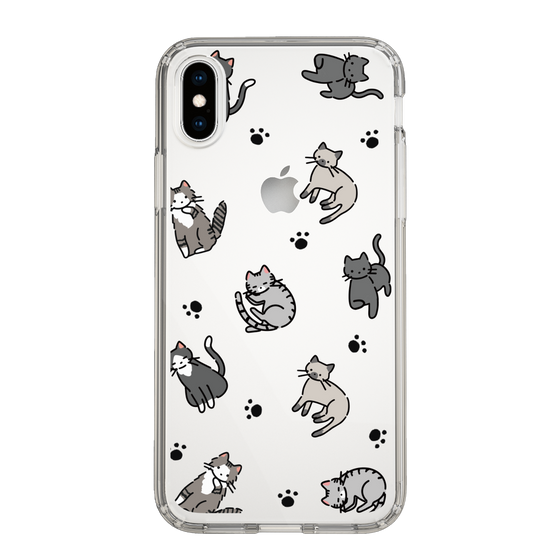 Slim Protection Case［ Original - CASEPLAY Cat All-over Pattern - color ］