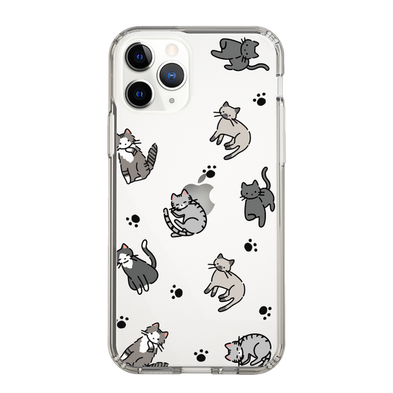 Slim Protection Case［ Original - CASEPLAY Cat All-over Pattern - color ］