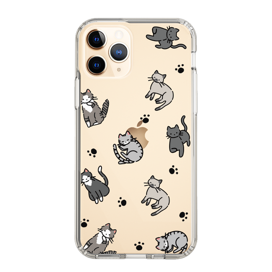 Slim Protection Case［ Original - CASEPLAY Cat All-over Pattern - color ］