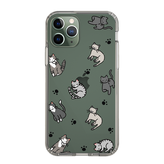 Slim Protection Case［ Original - CASEPLAY Cat All-over Pattern - color ］