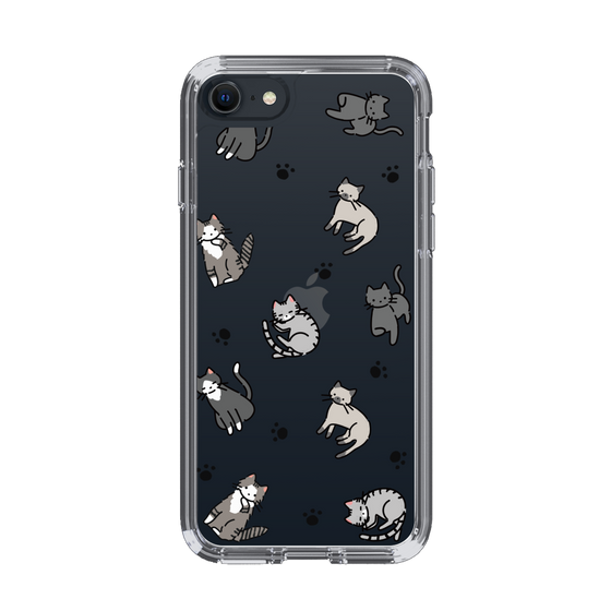 Slim Protection Case［ Original - CASEPLAY Cat All-over Pattern - color ］