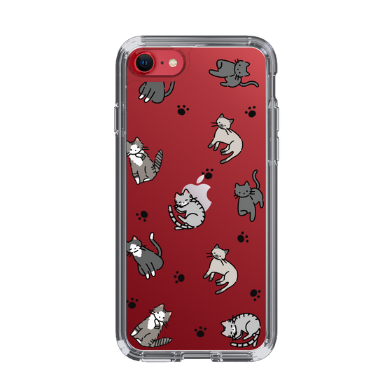 Slim Protection Case［ Original - CASEPLAY Cat All-over Pattern - color ］
