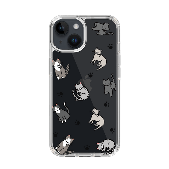 Slim Protection Case［ Original - CASEPLAY Cat All-over Pattern - color ］