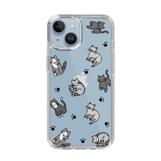 Slim Protection Case［ Original - CASEPLAY Cat All-over Pattern - color ］