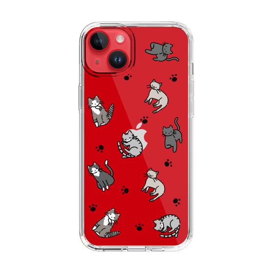 Slim Protection Case［ Original - CASEPLAY Cat All-over Pattern - color ］