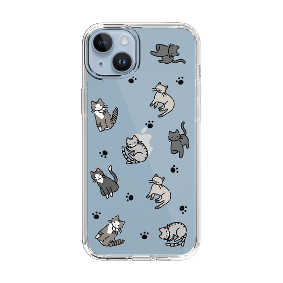 Slim Protection Case［ Original - CASEPLAY Cat All-over Pattern - color ］