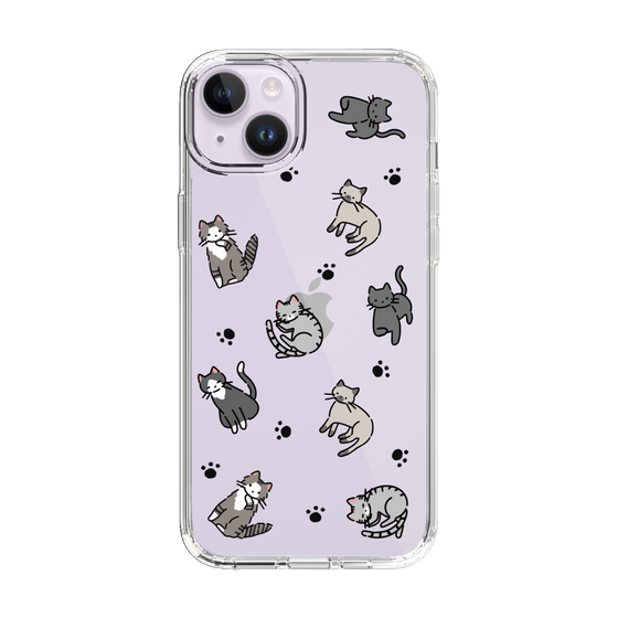 Slim Protection Case［ Original - CASEPLAY Cat All-over Pattern - color ］
