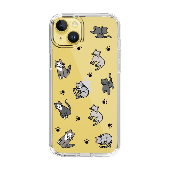Slim Protection Case［ Original - CASEPLAY Cat All-over Pattern - color ］