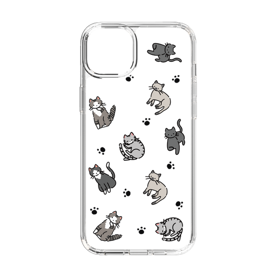 Slim Protection Case［ Original - CASEPLAY Cat All-over Pattern - color ］